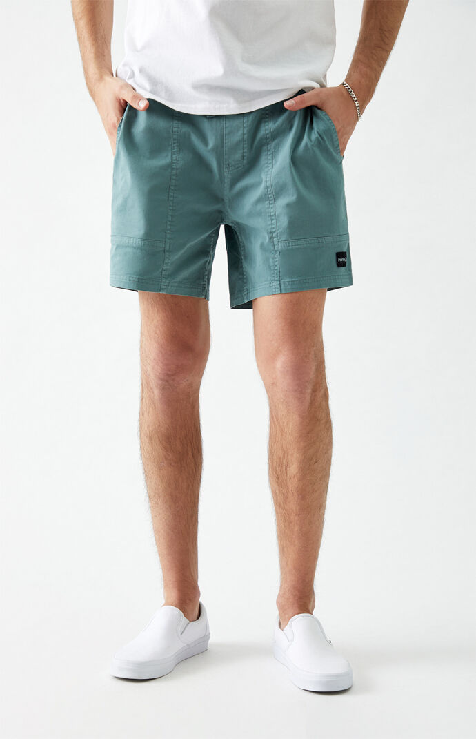 Vintage Wash Volley Shorts