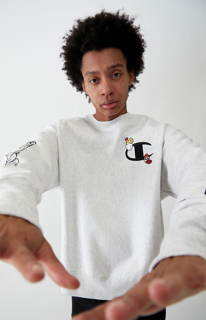 x Super Mario Bros. Crew Neck Sweatshirt