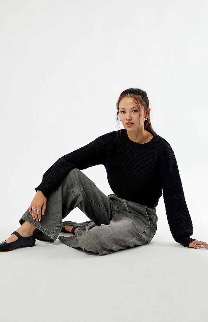 Image: Snug Waffle Knit Sweater