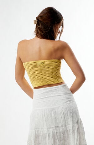 Greta Crochet Tube Top image number 5