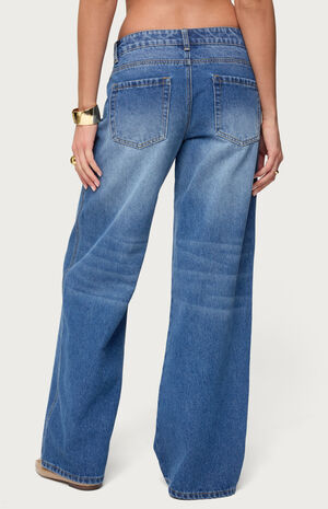 Lauryn Low Rise Baggy Jeans image number 3