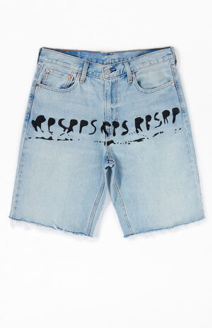 469 Loose Denim Shorts image number 1