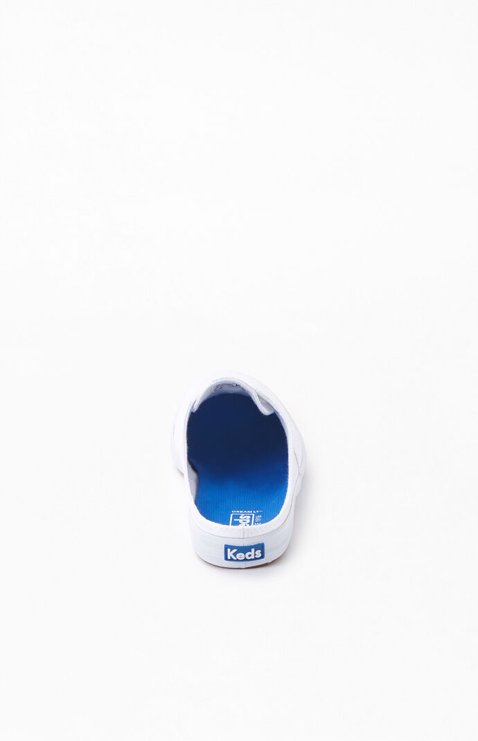 Women's White Moxie Mule Seasonal Solid Sneakers
