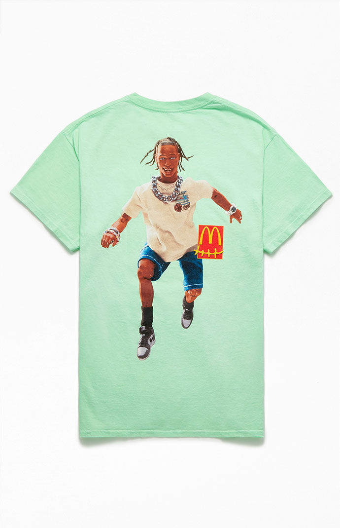 Travis Scott x McDonald's Mint Action Figure T-Shirt | PacSun