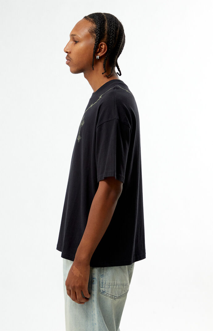 Pacsun Barbed Cross Reverse T-Shirt | Pacsun