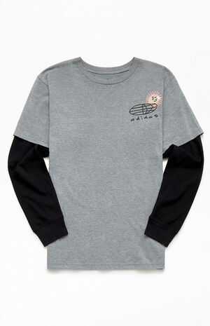 Kids All Day Layered Long Sleeve T-Shirt image number 2