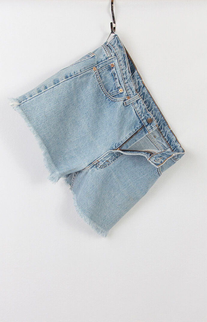 Upcycled Levi's 550 Relaxed Fit Denim Shorts