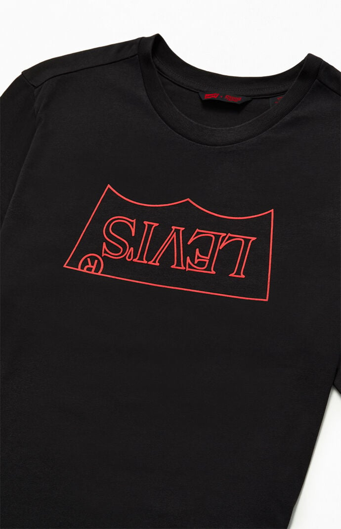 levi's x stranger things t shirt