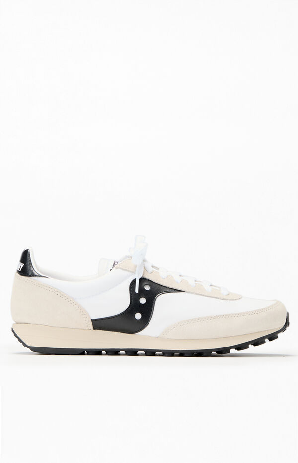 Saucony White Black Trainer 80 Sneakers PacSun