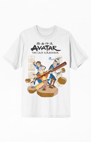 Avatar The Last Airbender Anime T-Shirt Avatar The Last Airbender Anime T-Shirt image number null