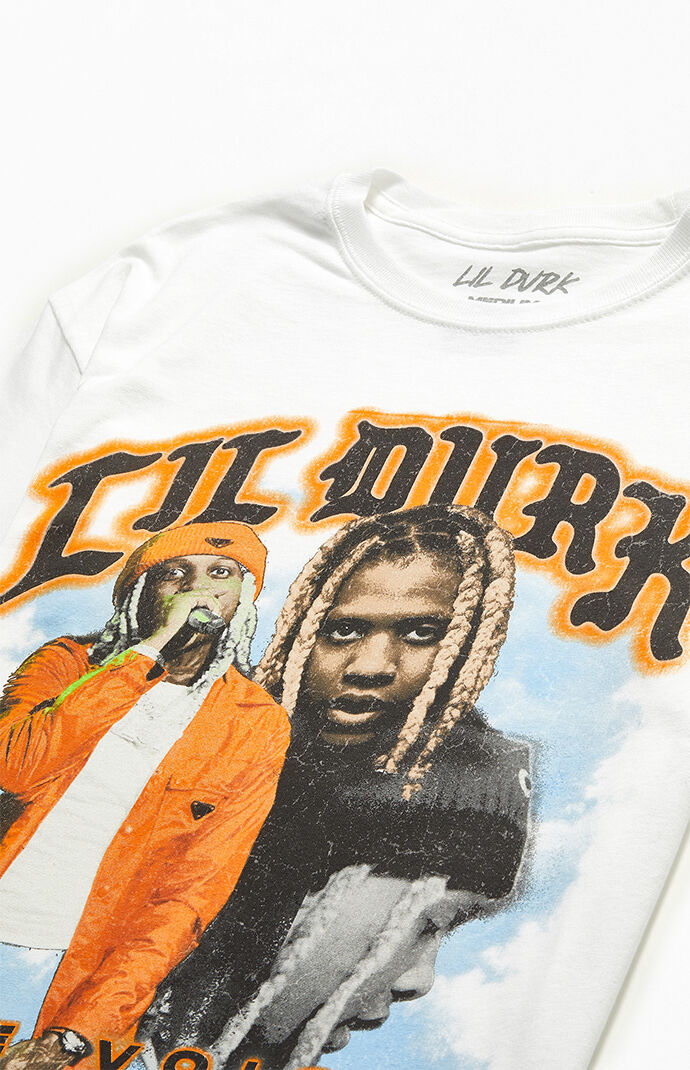 Lil Durk In The Clouds T-Shirt | PacSun