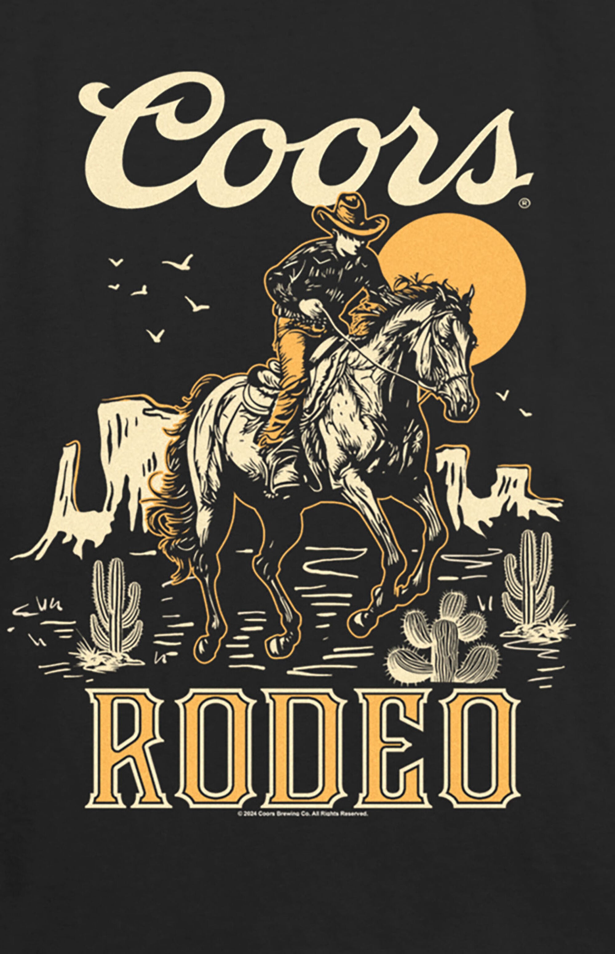 Corous Rodeo Coors Rodeo Cropped T-Shirt | Pacsun