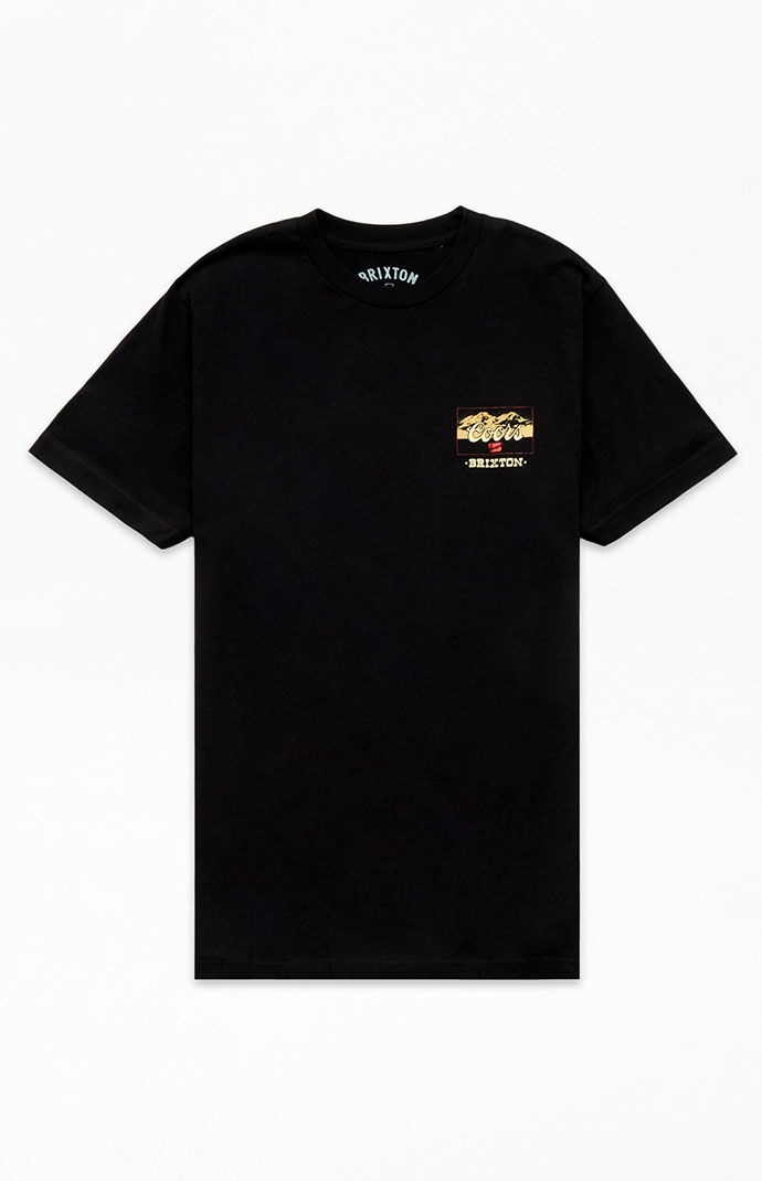 ★ブリクストン BRIXTON x Coors Canyon Tシャツ 関税込★ Men's Brixton x Coors Collaboration