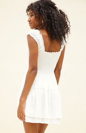 Emily Ruched Babydoll Dress image number 3