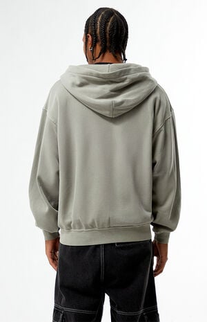 Vintage Washed Full Zip Hoodie image number 4