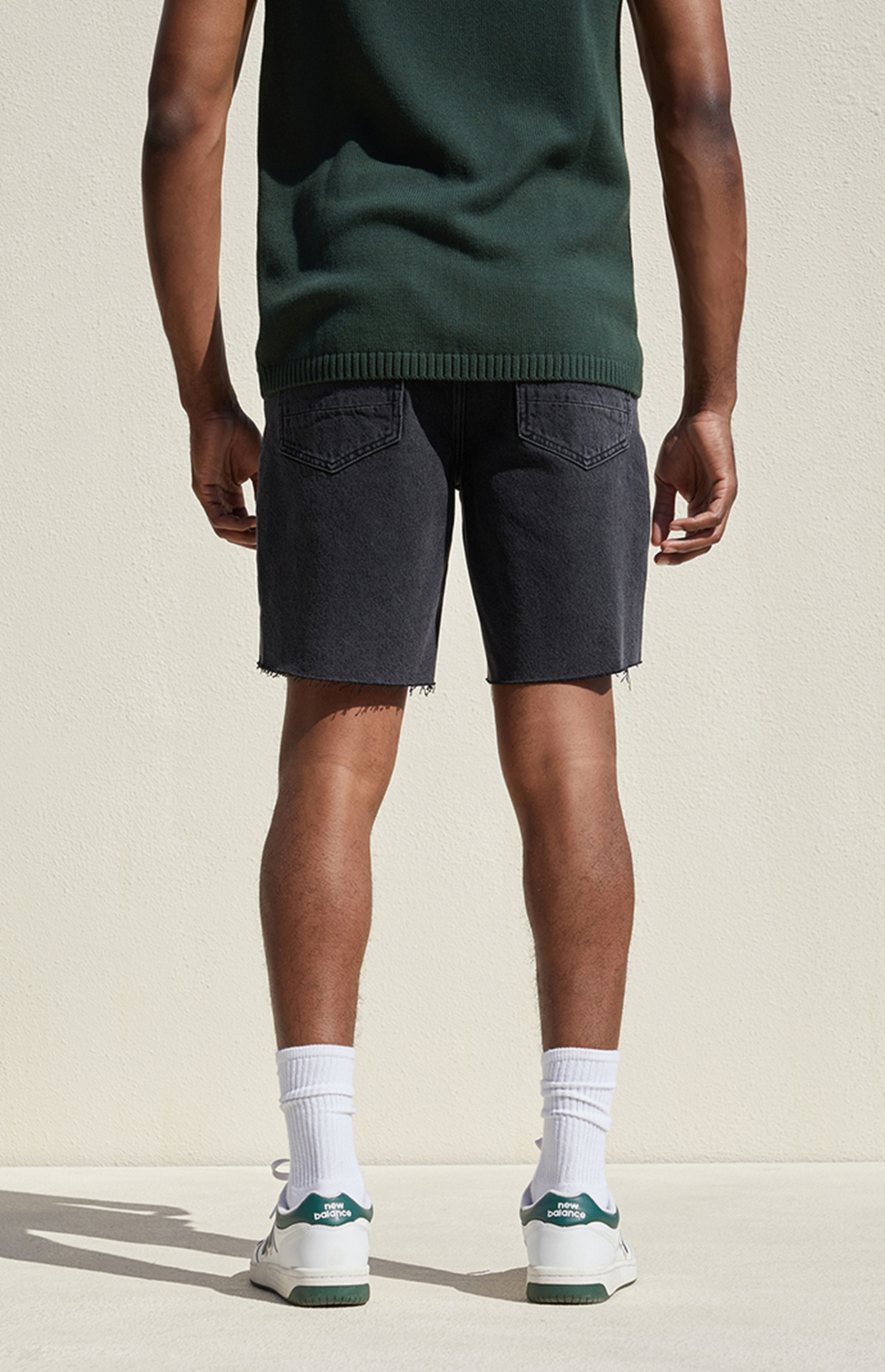 PacSun Eco Black Cut Off Denim Shorts PacSun