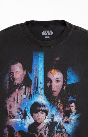 Star Wars Episode Phantom Of The Menace Oversized T-Shirt PacSun