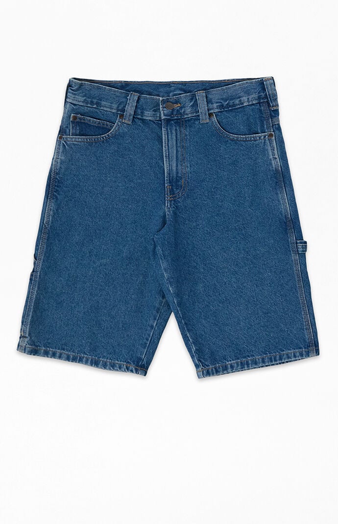 Dickies Medium Blue Carpenter Jean Shorts