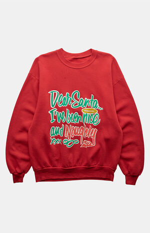 '90s Dear Santa... Crew Neck Sweatshirt image number 1