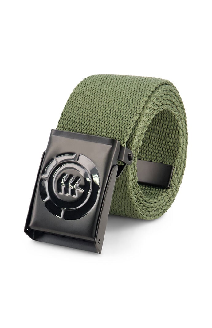 Element Olive Logo Belt