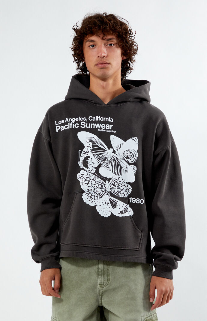 Butterfly hoodie pacsun clearance