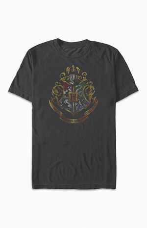 Harry Potter Dark Vintage Crest T-Shirt image number 1