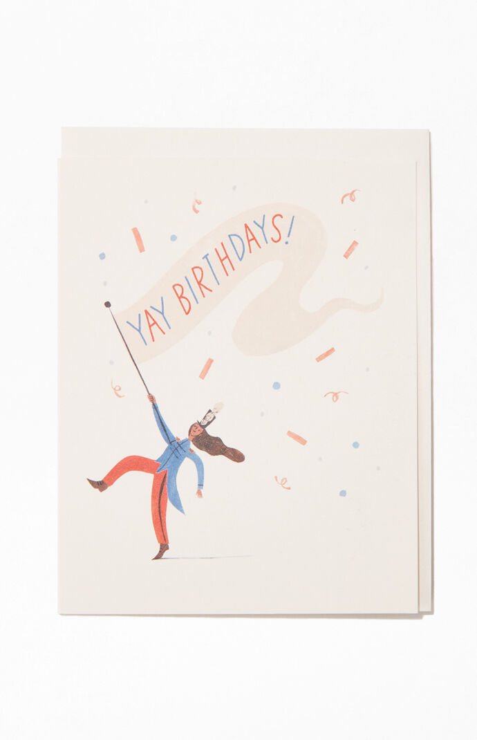Yay Birthdays Greeting Card