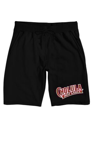 Cholula Hot Sauce Original Logo Lounge Sweat Shorts image number 1