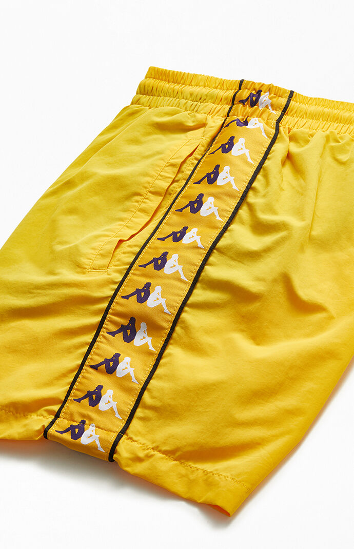 Yellow Authentic Xtabi 15" Swim Trunks