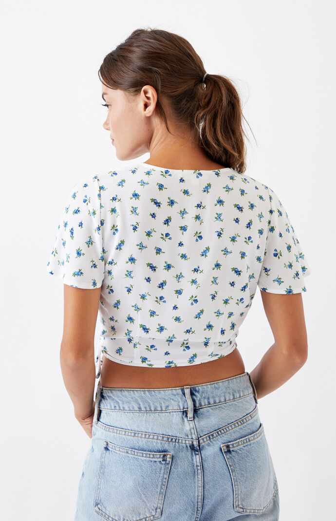 Wrap Woven Top
