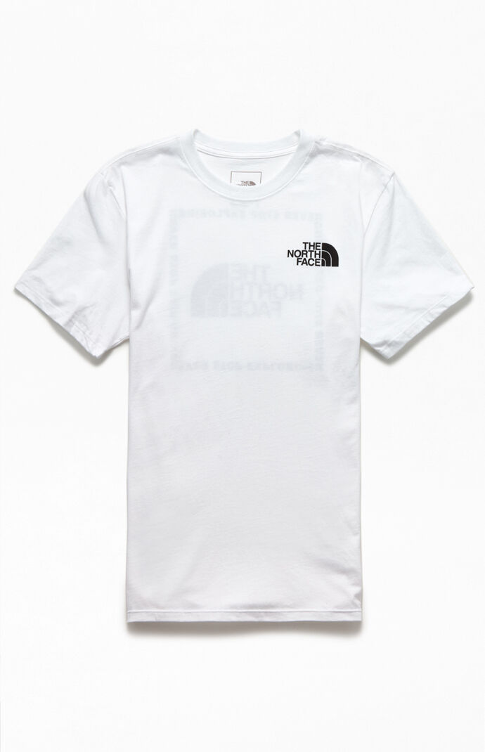 White Square Short Sleeve T-Shirt
