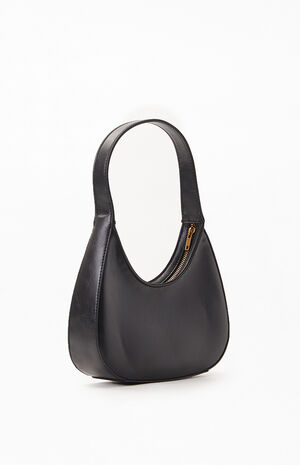 Black Faux Leather Purse image number 2