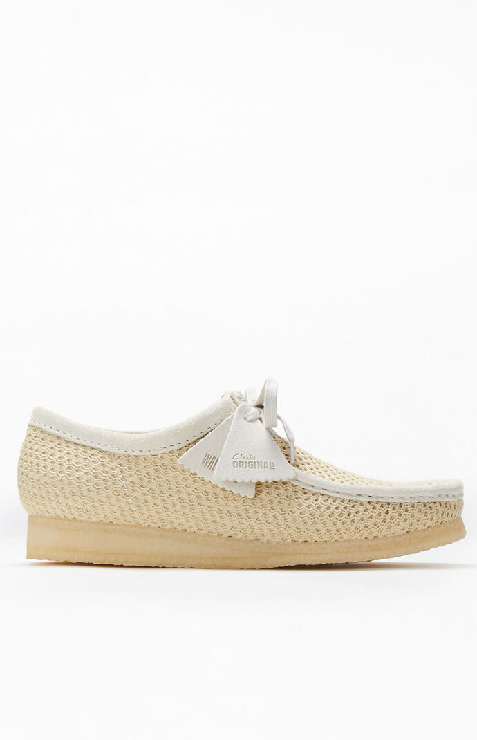 Off White Wallabee Mesh Mocassins