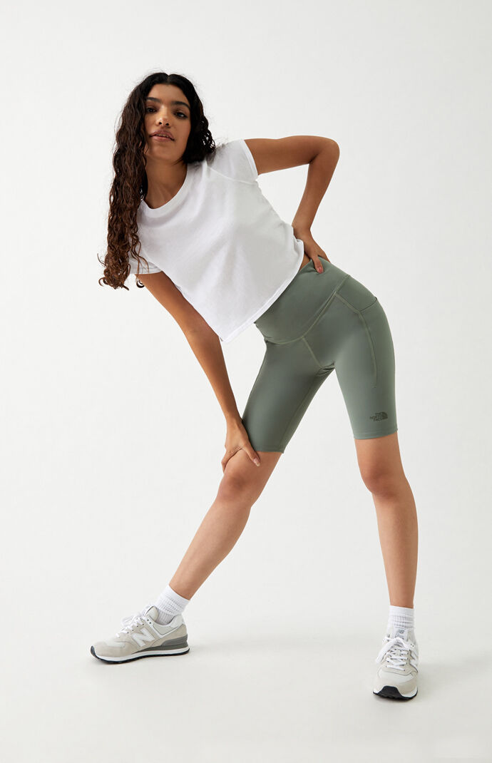 High Waisted Active Bike Shorts