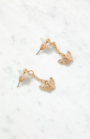 Butterfly Drop Earrings image number 2
