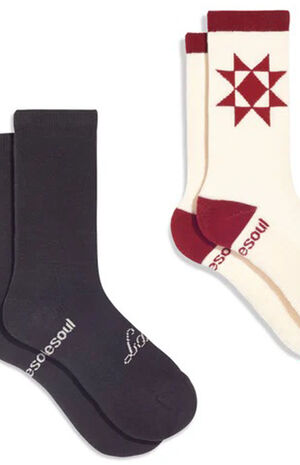 2 Pack Mixed Orion High Crew Socks image number 2