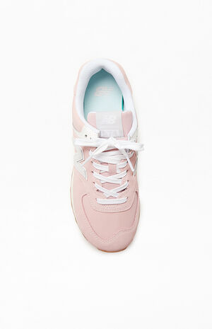 Women's Pink 574 Sneakers image number 5