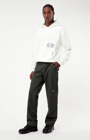 Slim Straight Fit Double Knee Pants image number 1