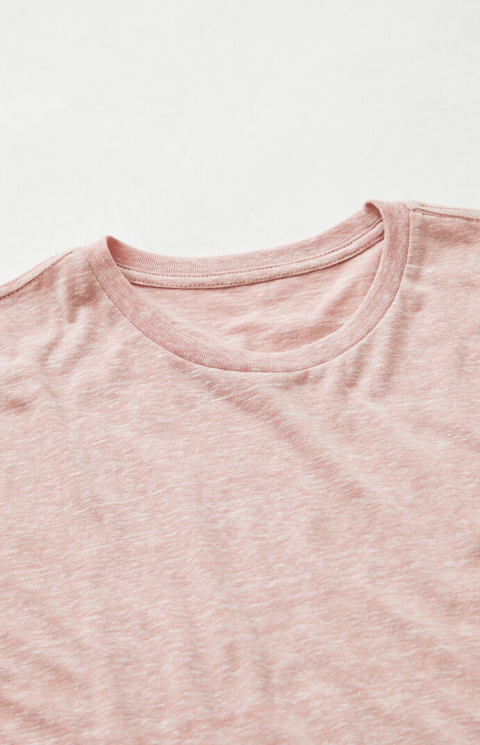 Mauve Recycled Tri-Blend Short Sleeve T-Shirt