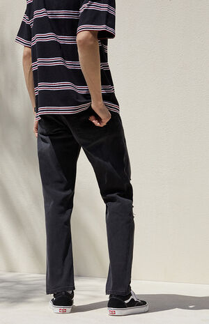 Slim Black Stretch Jeans image number 4