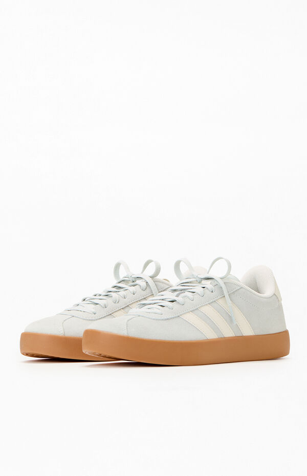 adidas gazelle silver green womens adidas Womens VL COURT 3.0 Blue