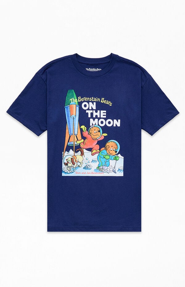 Kids Bernstein Bears On The Moon T-Shirt