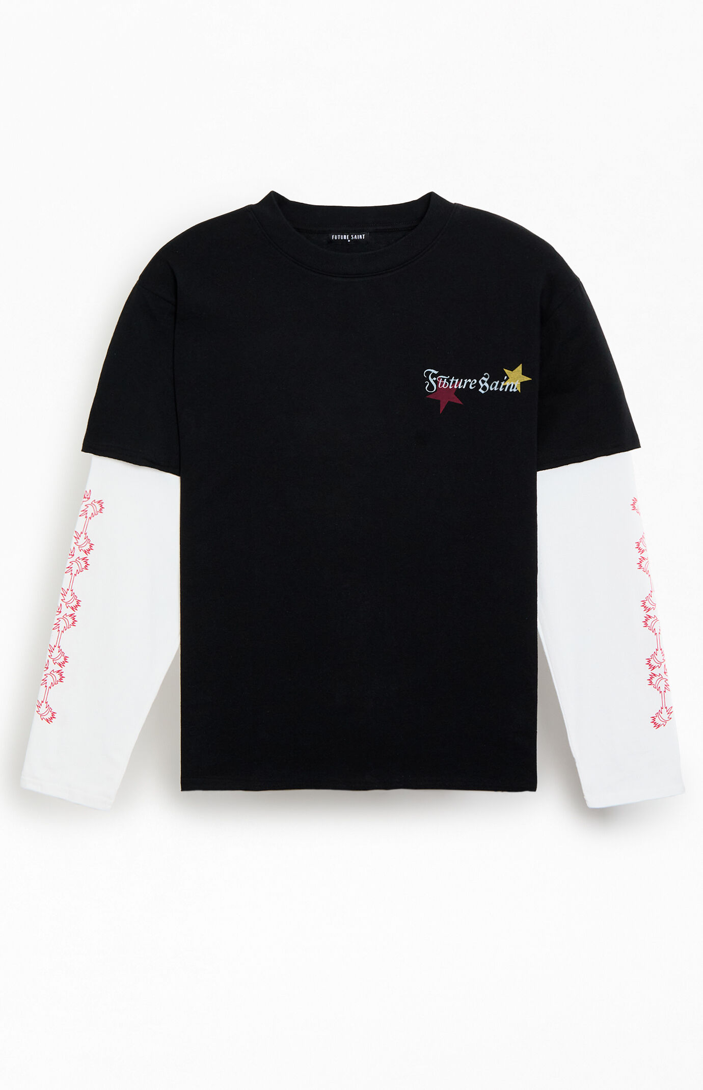 FUTURE SAINT Collision 2fer Long Sleeve T-Shirt