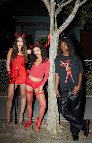 Gianna Plunge V-Neck Long Sleeve Top image number 1