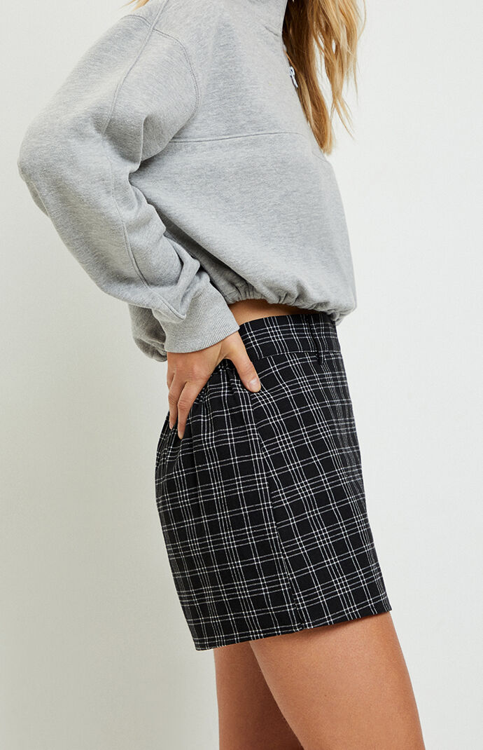 LA Hearts Plaid Skort PacSun