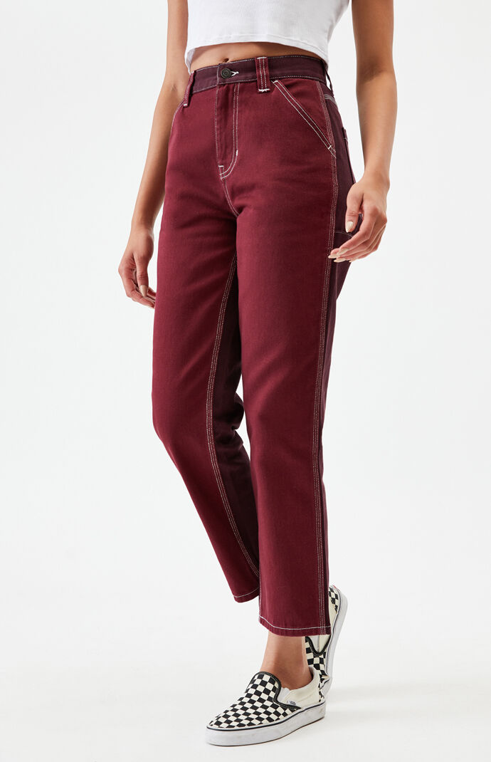 carpenter pants high waist