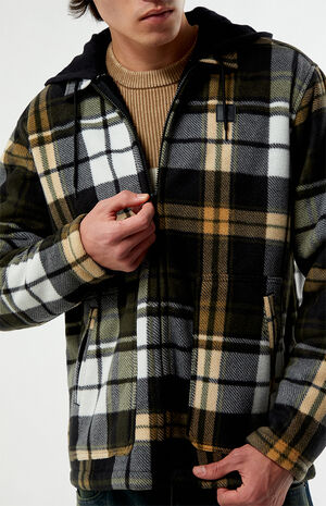 Easy Rider Hooded Sherpa Flannel Shirt image number 2