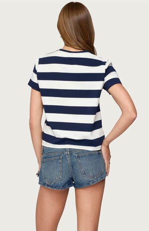 Valetta Oversized Striped T-Shirt image number 3