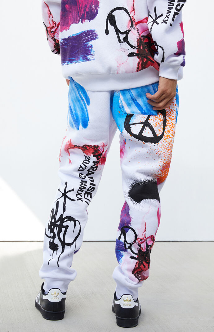Paradise Chaos Art Sweatpants