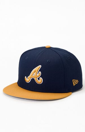 Atlanta Braves 9FIFTY Two Tone Snapback Hat image number 4